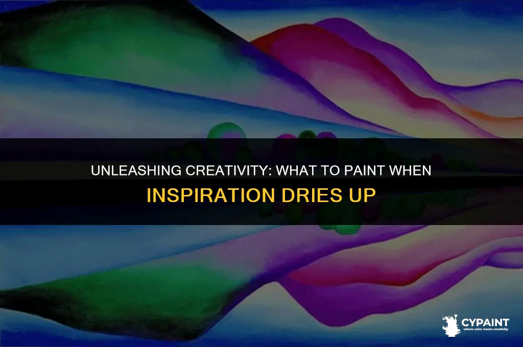 what to paint when you can