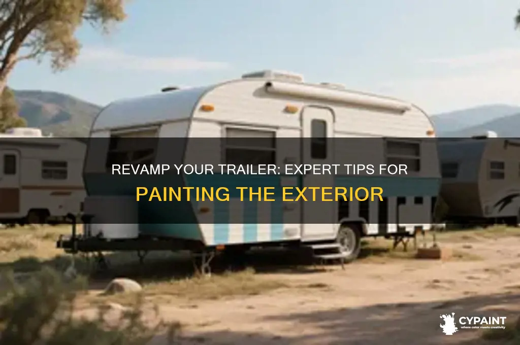 what to painting an outside of a trailer