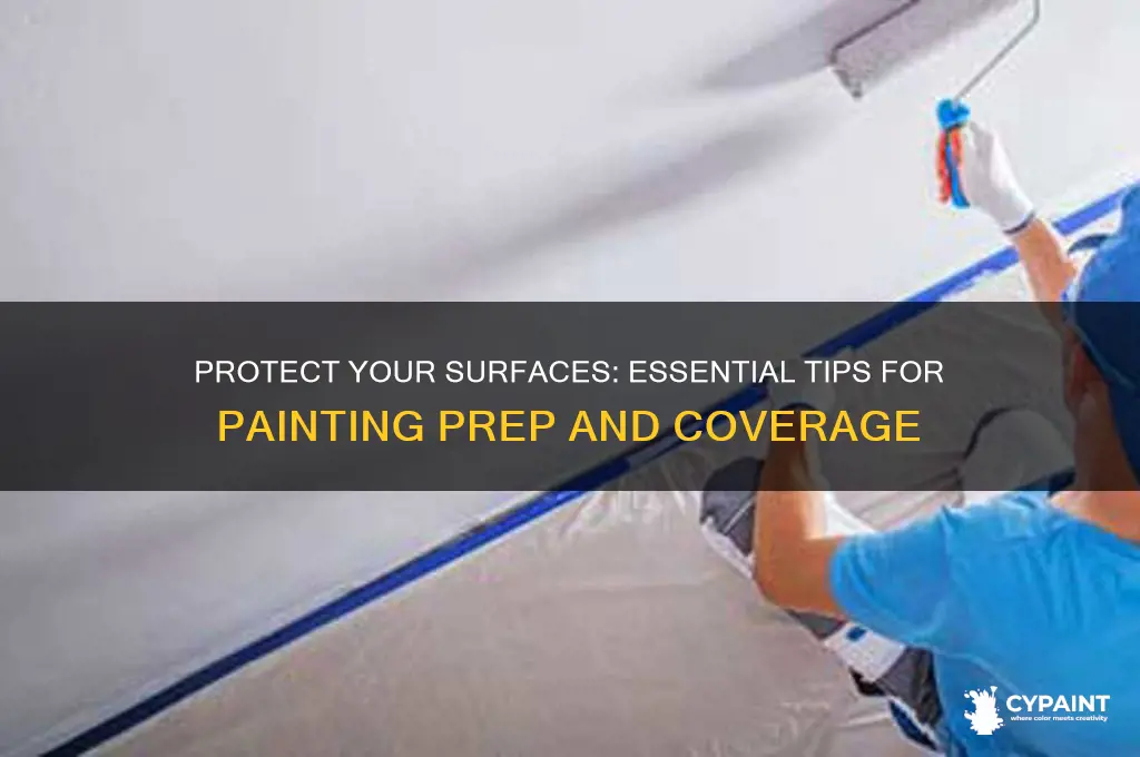 what to put down to protect from painting