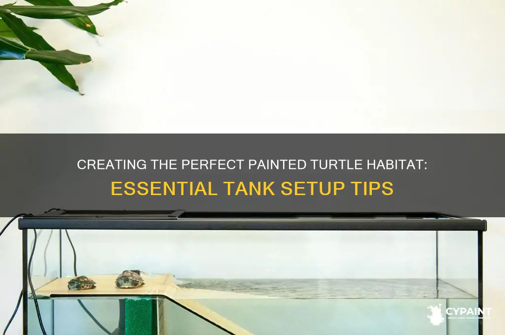 what to put in a painted turtle tank