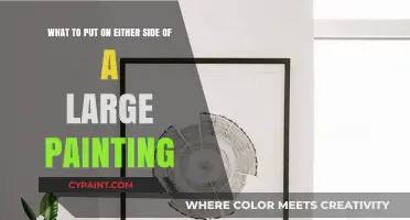 Framing Your Masterpiece: Ideal Companions for a Large Painting