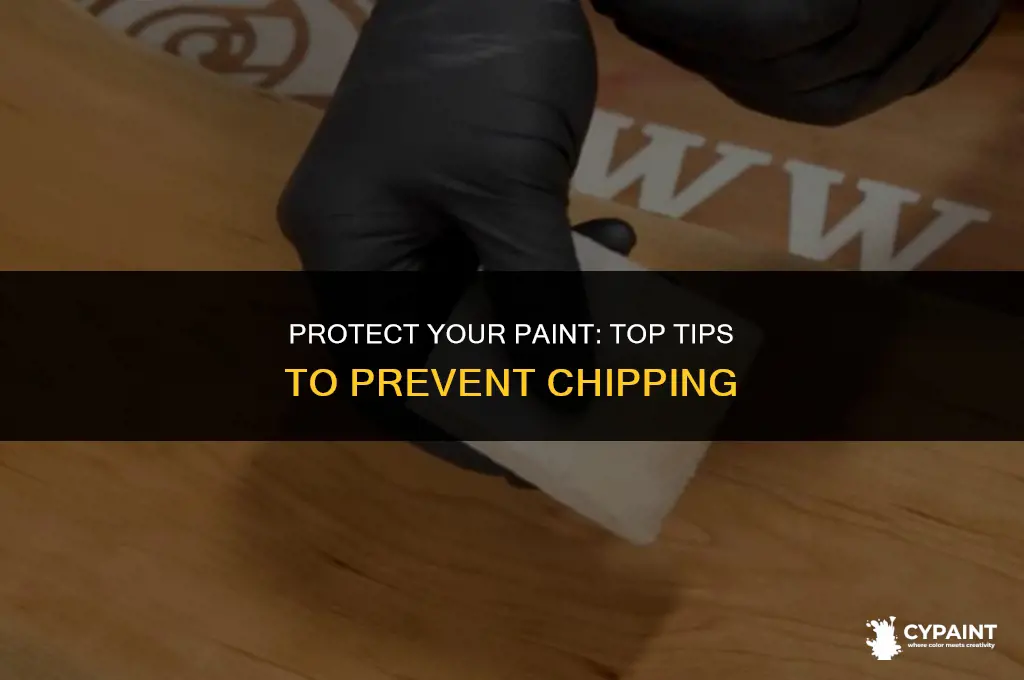 what to put on paint so it doesn t chip