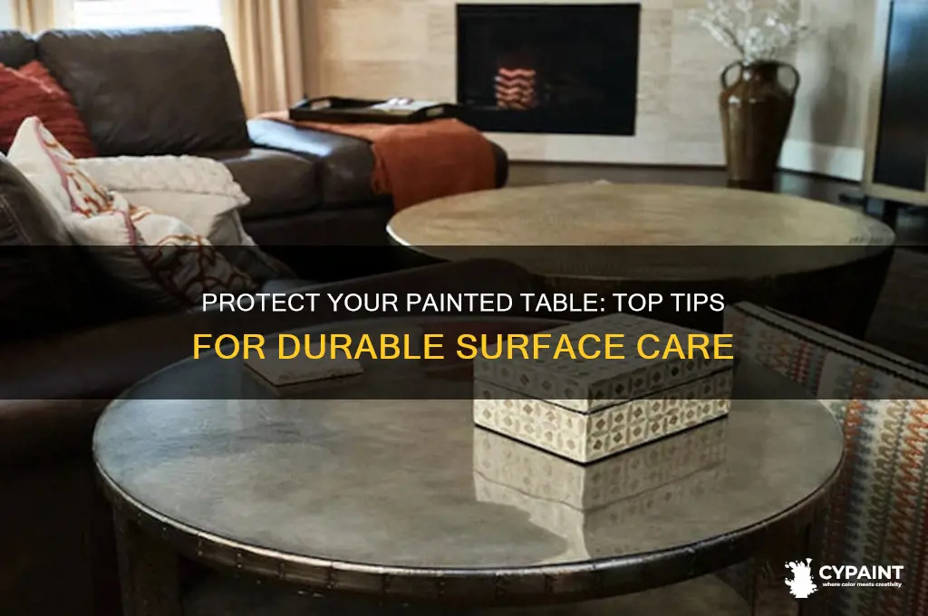 Protect Your Painted Table: Top Tips For Durable Surface Care | CyPaint