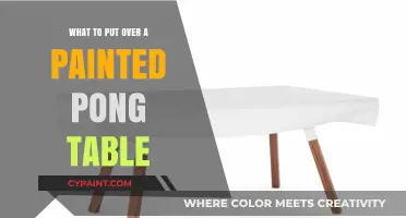 Enhance Your Painted Ping Pong Table: Creative Cover Ideas for Protection and Style