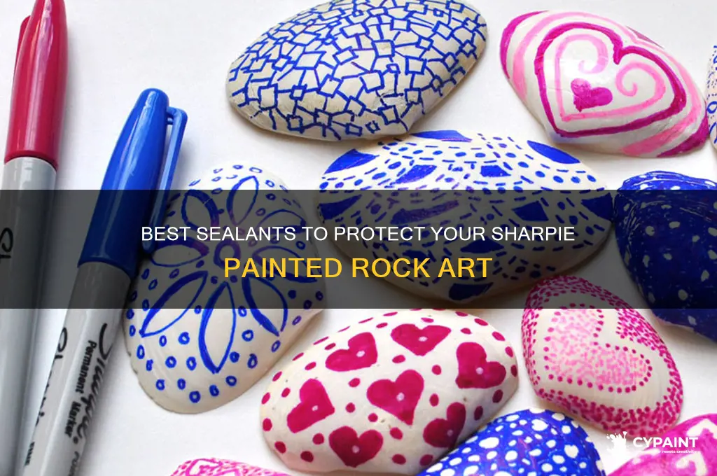 what to seal a sharpie painted rock with