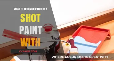 Thinning 1-Shot Paint: Sign Painters' Go-To Techniques