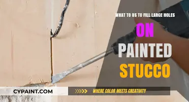 Patching Perfection: How to Fill Large Holes on Painted Stucco