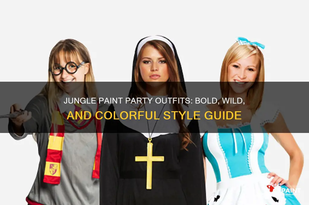 what to wear to a jungle paint party