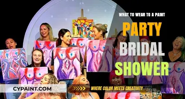 Attire Guide: Paint Party Bridal Shower