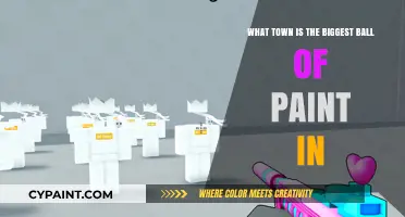 The Biggest Ball of Paint: A Town's Claim to Fame
