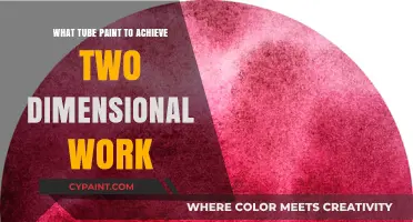 Choosing the Right Tube Paint for Two-Dimensional Artworks