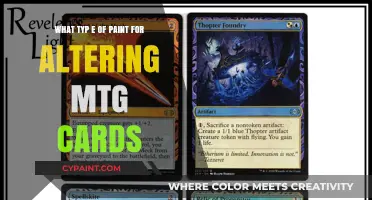 Best Paint for Altering MTG Cards
