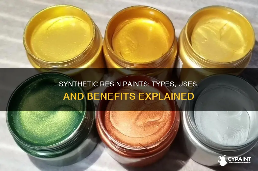 what type f paint contains a syntthtic re