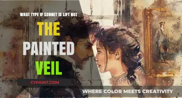 Unveiling the Sonnet: A Poetic Exploration of "Lift Not the Painted Veil