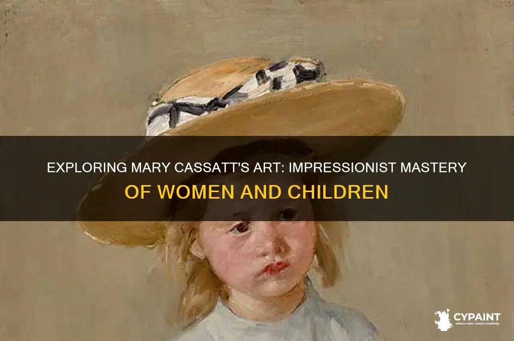 what type of art did mary cassatt paint