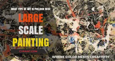 Exploring the Artistic Style of Pollock's 1952 Masterpiece