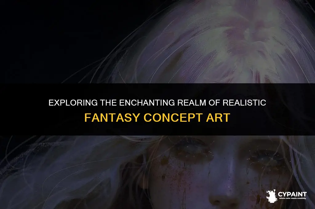 what type of art is the realistic fantasy concept paintings