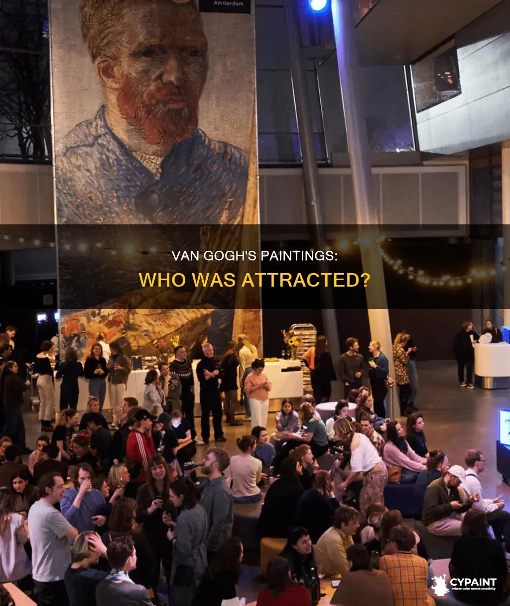what type of crowd did van goghs painting attract