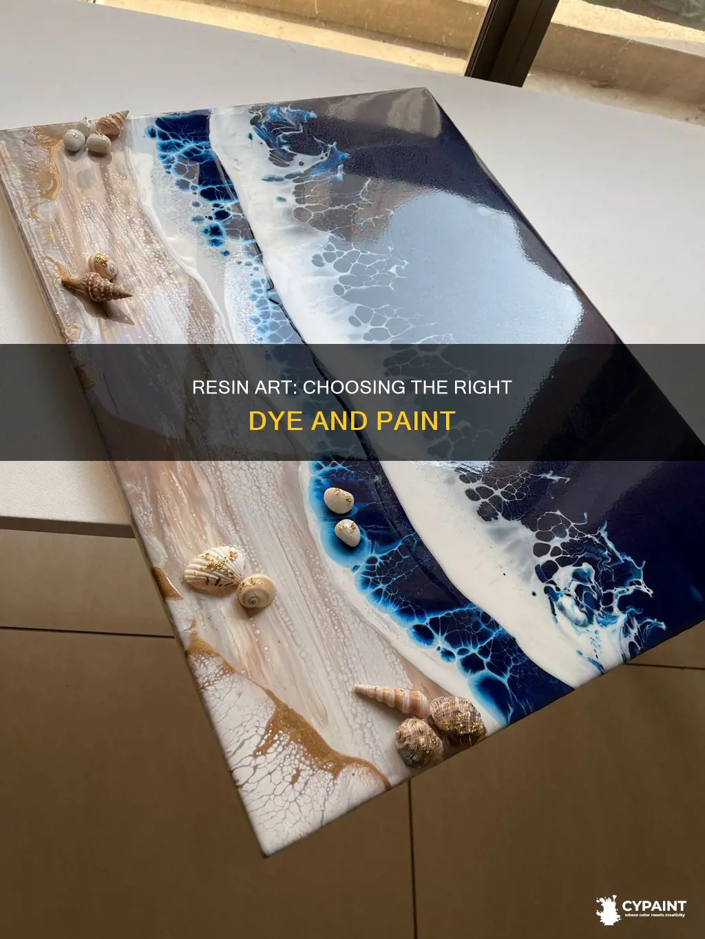 what type of dye or paint works with resin