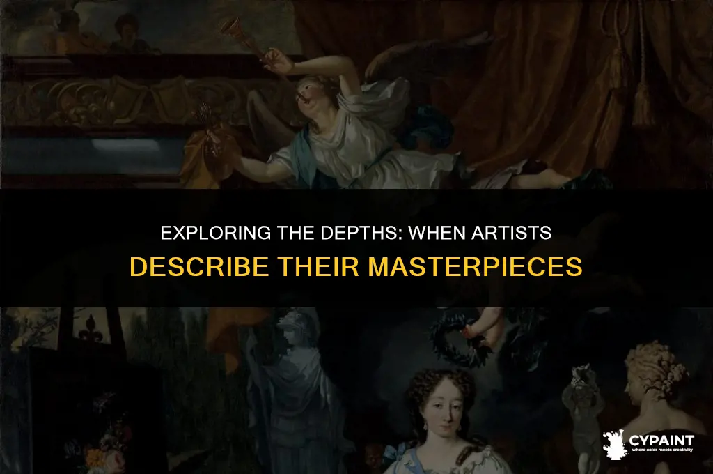 what type of essay is an artist describing his painting