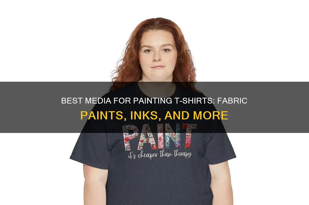 what type of media to paint t shirts