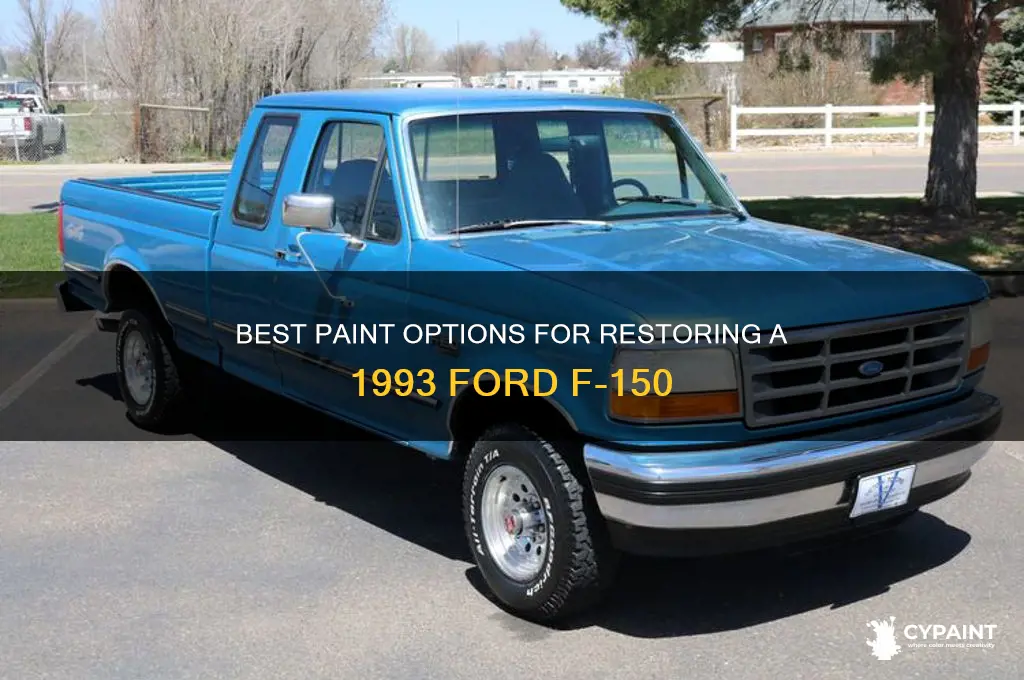 what type of paint 1993 ford f-150