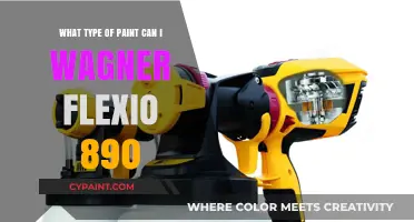 Wagner Flexio 890: Paint Type Compatibility