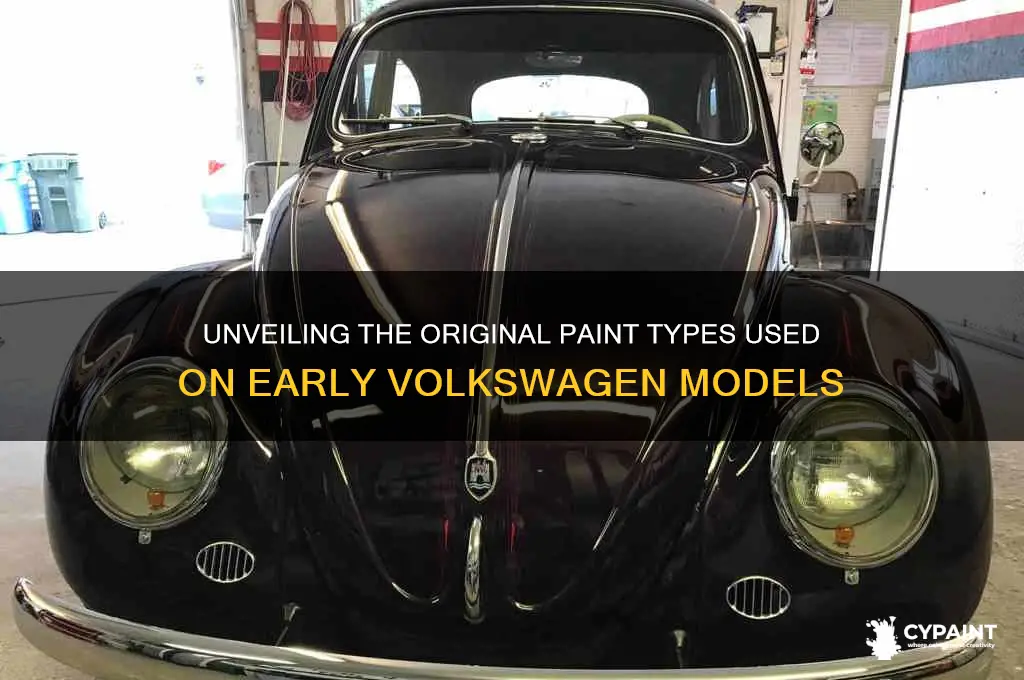 what type of paint did early vw have