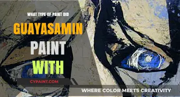 Exploring Guayasamín's Artistic Palette: Unveiling His Preferred Paint Types