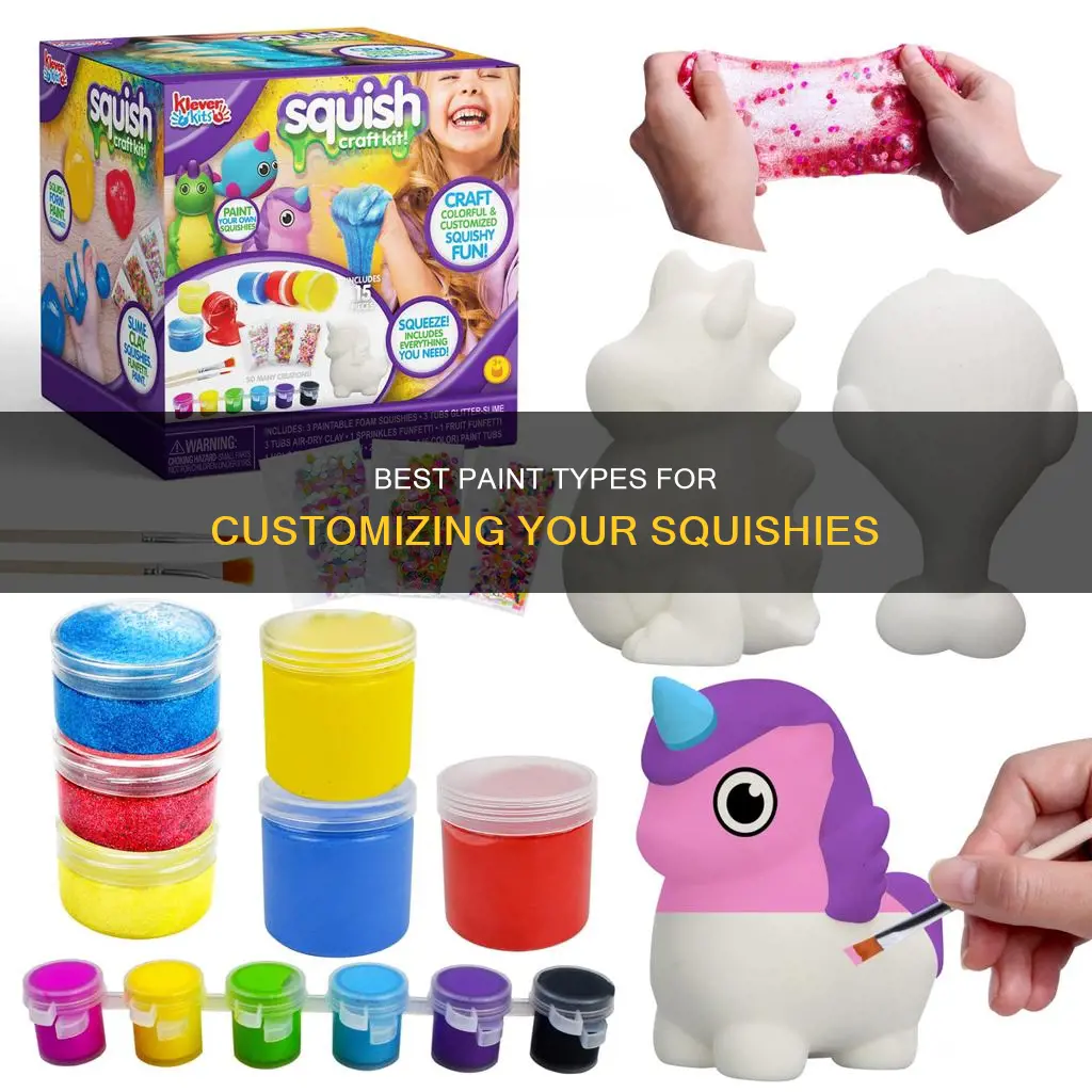 what type of paint do you paint squishies with