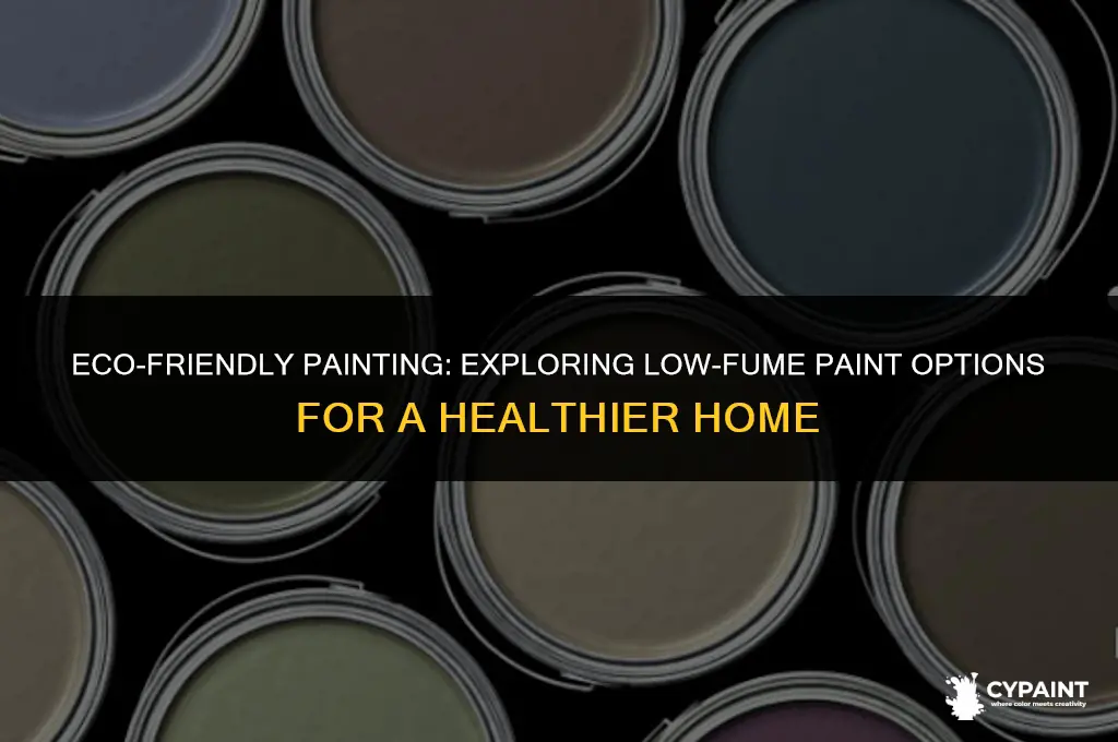 what type of paint does not have strong irritating fumes