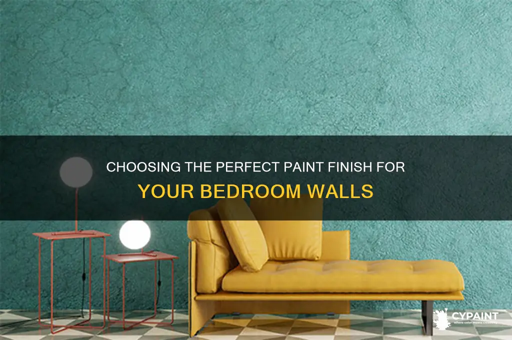 what type of paint finish for bedroom