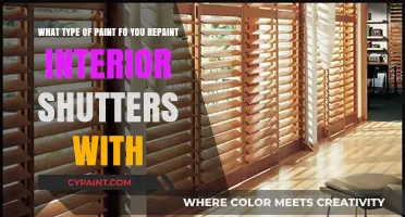 Revamping Interior Shutters: Choosing the Perfect Paint Type