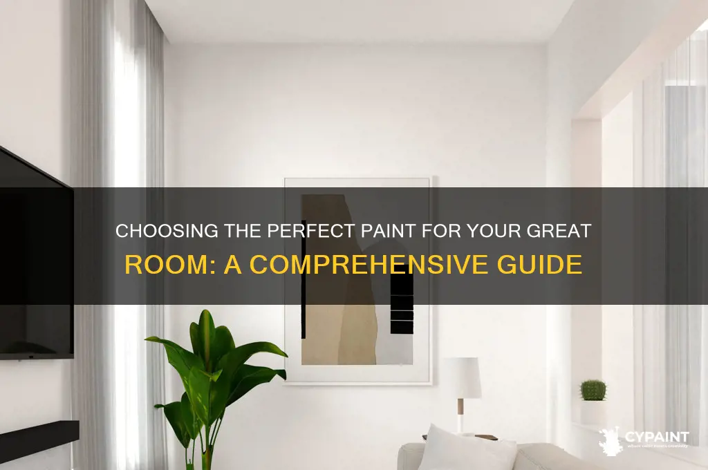 what type of paint for a great room