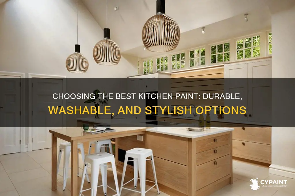 what type of paint for a kitchen