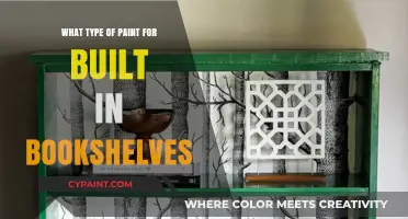 Choosing the Perfect Paint for Your Built-In Bookshelves: A Guide