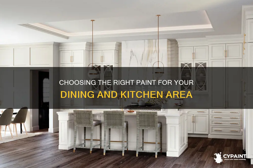what type of paint for dining and kitchen area