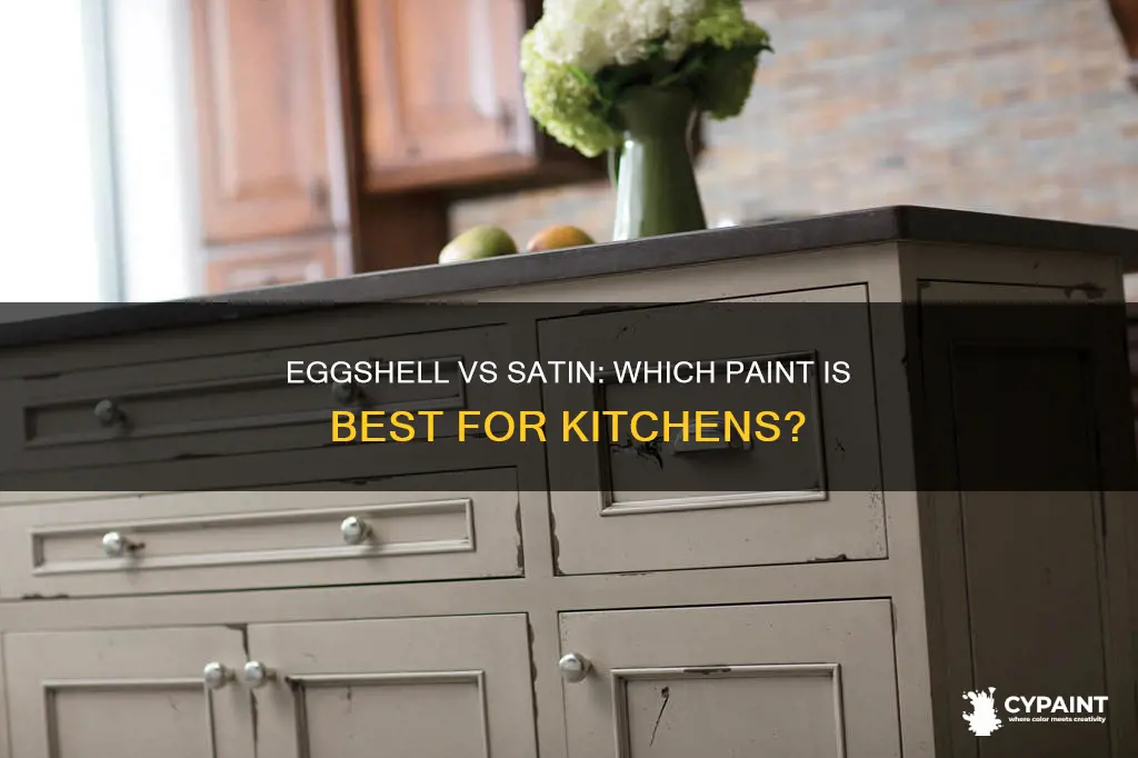 what type of paint for kitchen eggshell or satin
