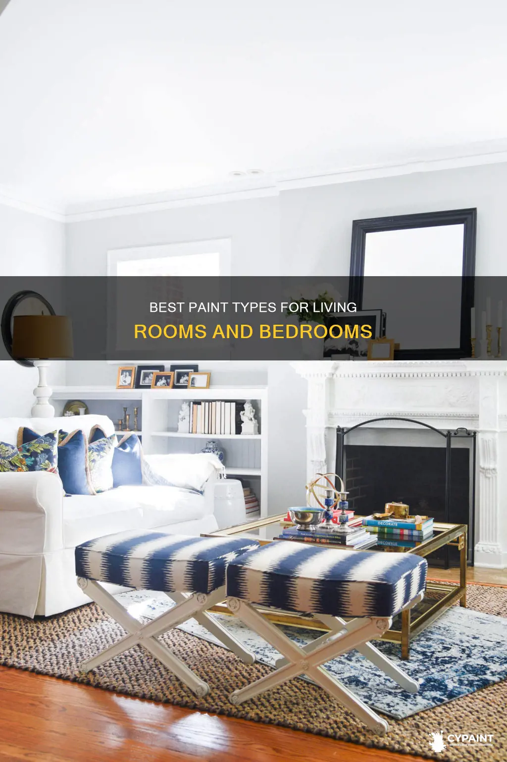 what type of paint for living room and bedroom