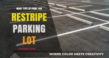 Choosing the Right Paint for Restriping Your Parking Lot