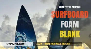 Choosing the Right Paint for Your Surfboard Foam Blank: A Guide