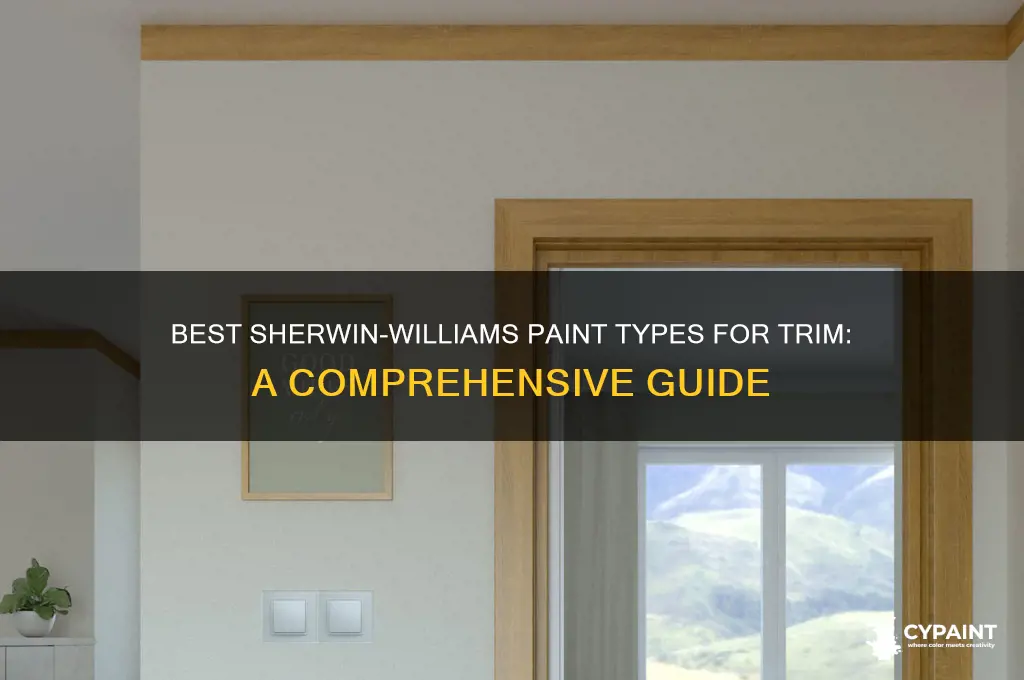 what type of paint for trim sherwin williams