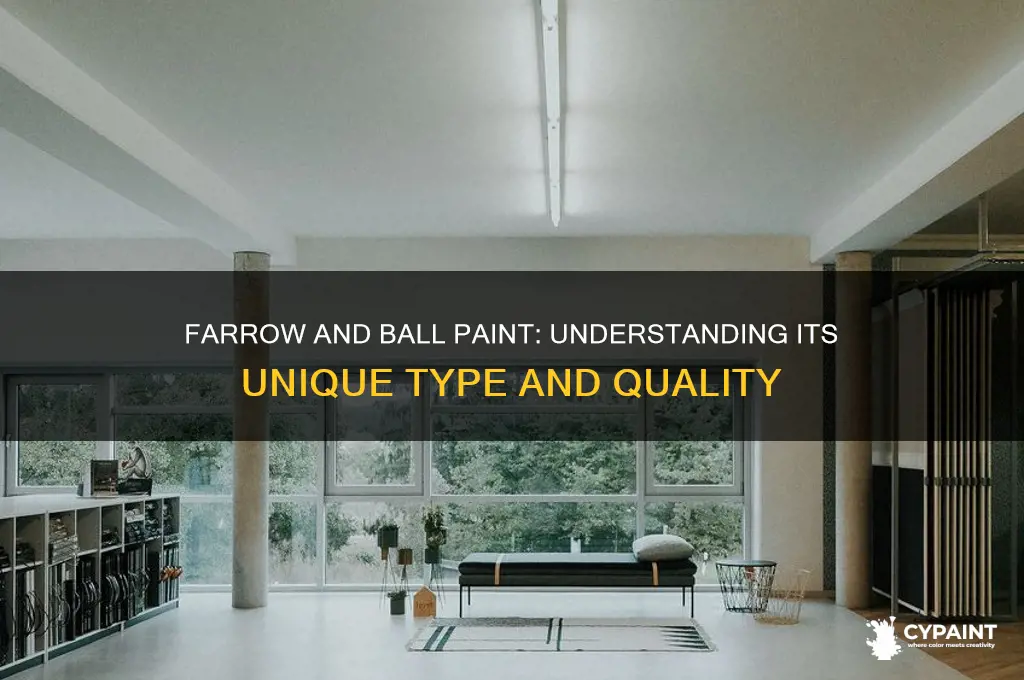 what type of paint is farrow and ball