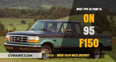 Unveiling the Paint Type on a 1995 Ford F150