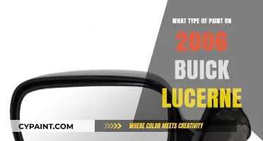 2006 Buick Lucerne Paint Type: A Comprehensive Guide