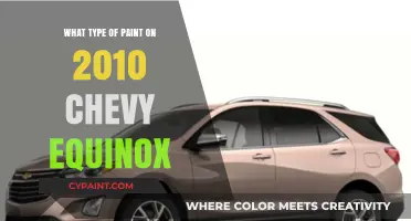 2010 Chevy Equinox Paint Type: A Comprehensive Guide