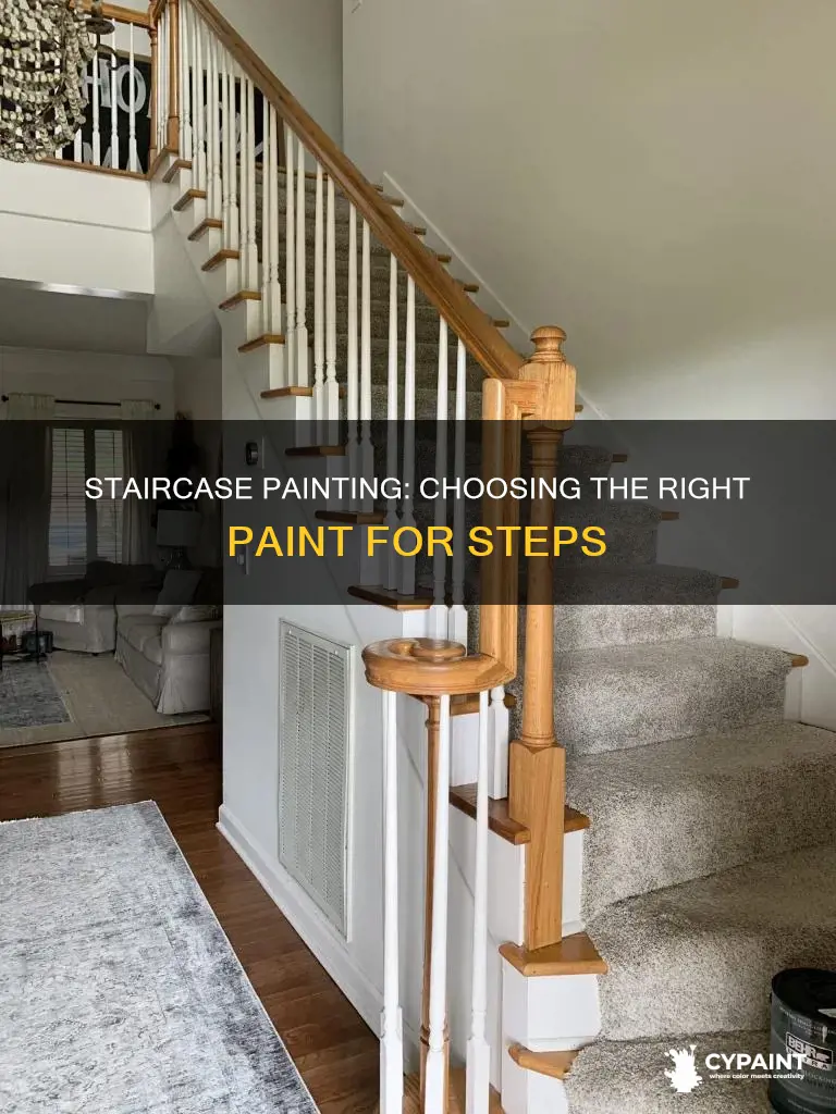 what type of paint should staircases be painted with