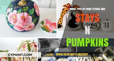 Pumpkin Painting: Sticks and Stays