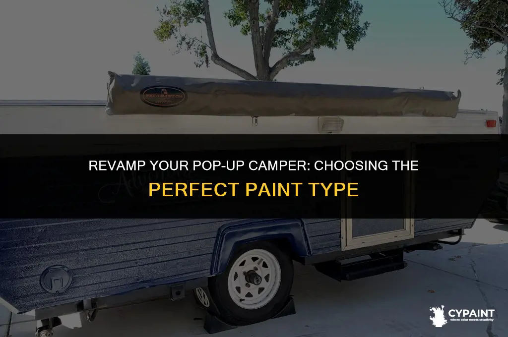what type of paint to paint a pop up camper