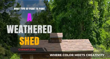 Best Paint Types for Revamping Weathered Sheds